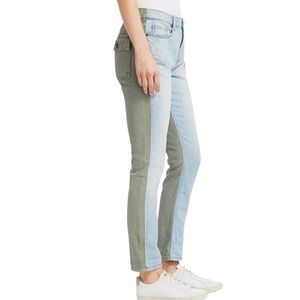 FRAME DENIM LE BEAU MIX MEDIA JEANS  24